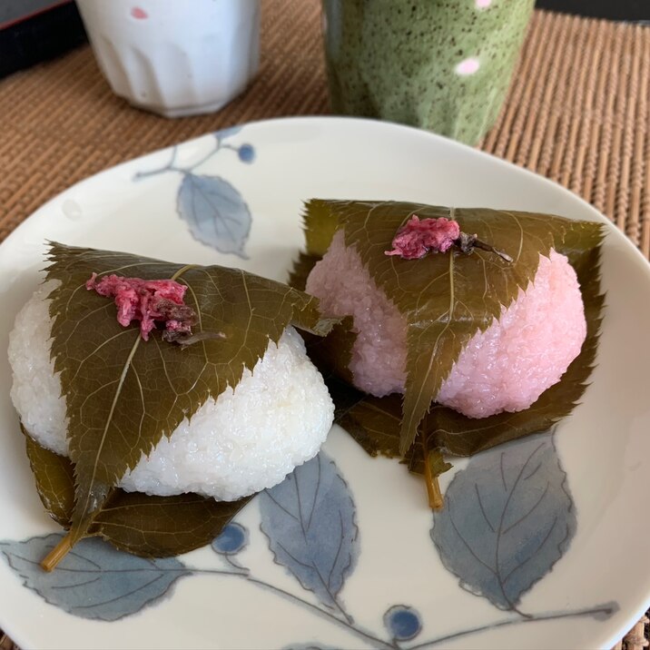 おうちで本格和菓子〜レンジで簡単! 桜餅2色